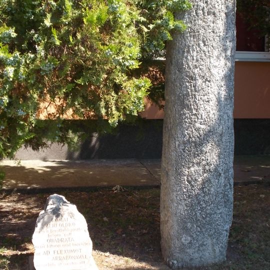 Roman milestone in Lébény