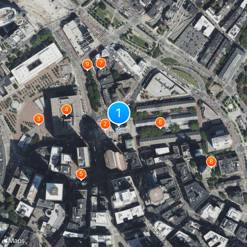 Faneuil Hall Map