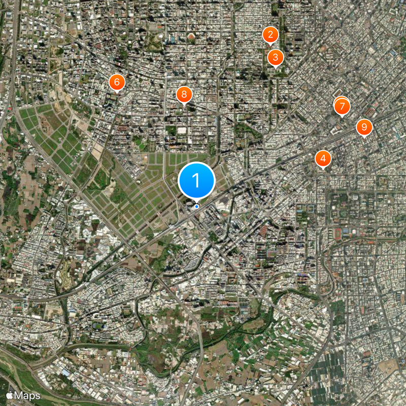 Chung Shan Medical University Map