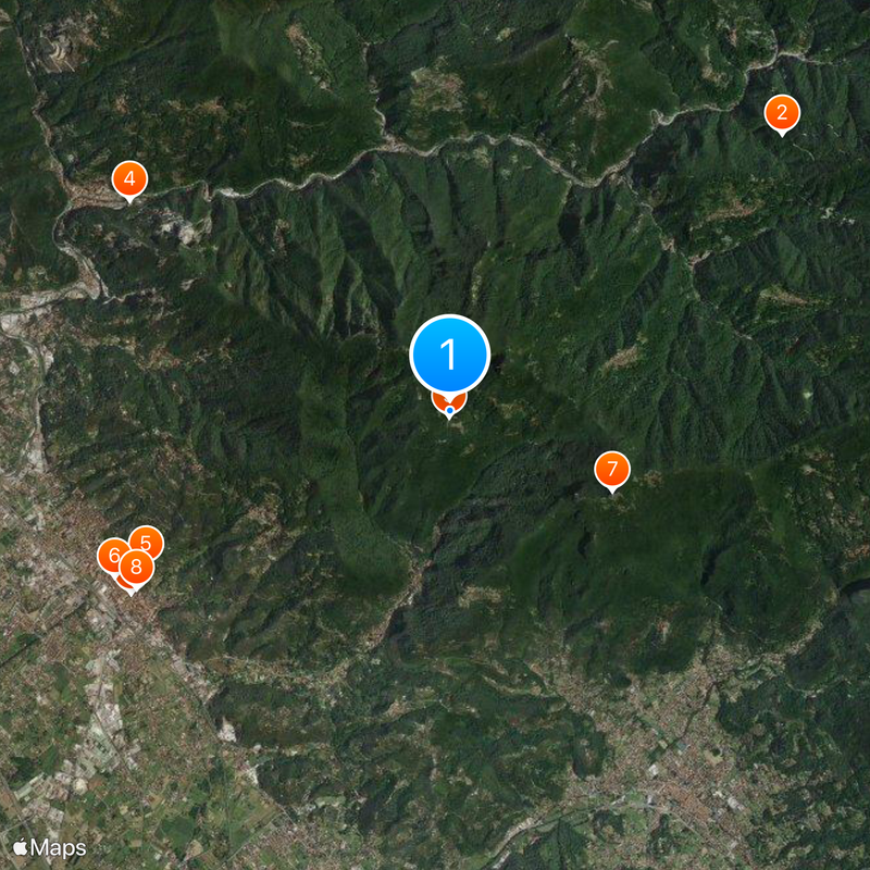 Sant'Anna di Stazzema Map