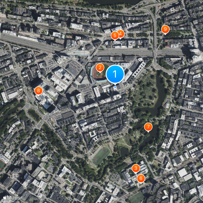 Harvard Medical School Map