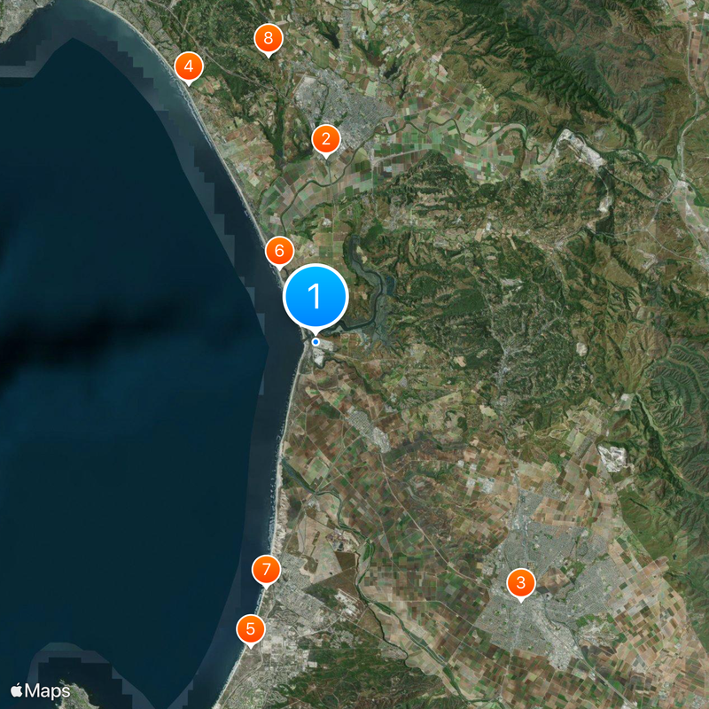 Moss Landing Power Plant Map