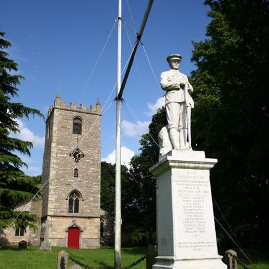 War Memorial in Churchyard of Church of St Mary