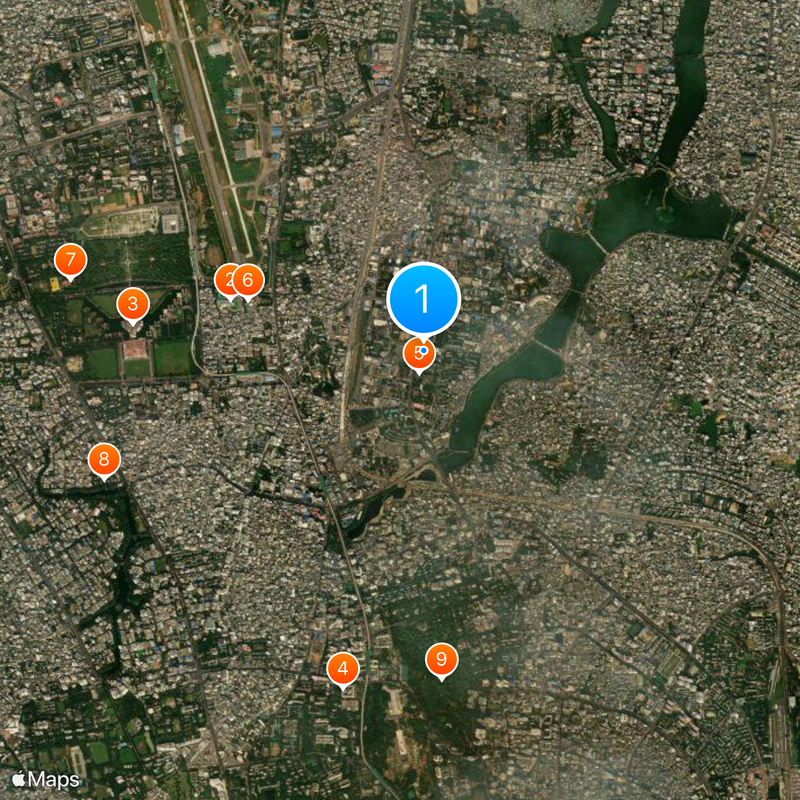 Bangladesh University of Textiles Map