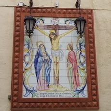 Station XII of Via Crucis in Alboraia at 2 Abadia street