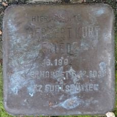 Stolperstein en memoria de Herbert Kurt Friede