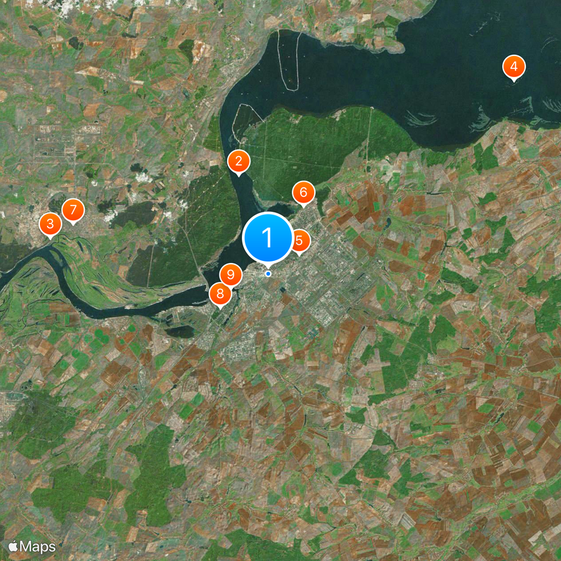 Naberejnye Tchelny Carte