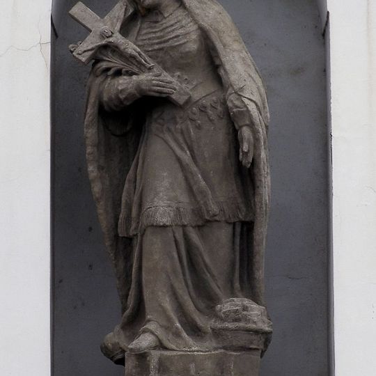 Statue of Saint Agia in Smíchov
