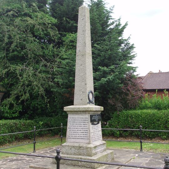 Captain William Leefe Robinson VC memorial obelisk