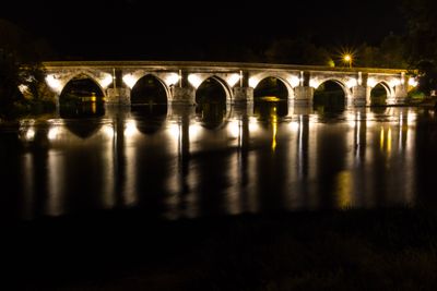 At night 0