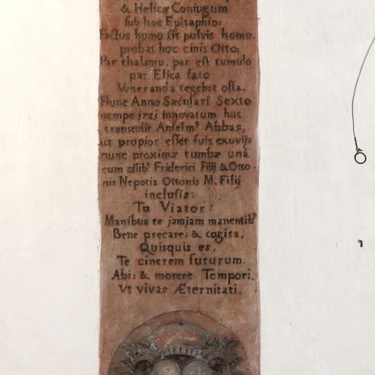 Grabstein für Pfalzgraf Otto V. von Scheyern und seine Gemahlin Heilika