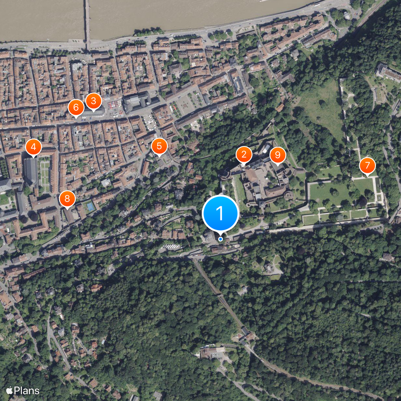 Castillo de Heidelberg Mapa
