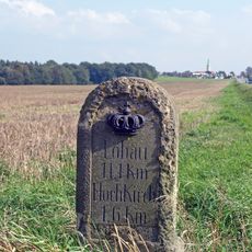 Kgl.-sächs. Postmeilenstein Hochkirch