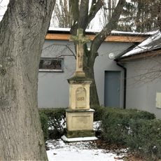 Kříž u hasičské stanice ve Velkém Zboží