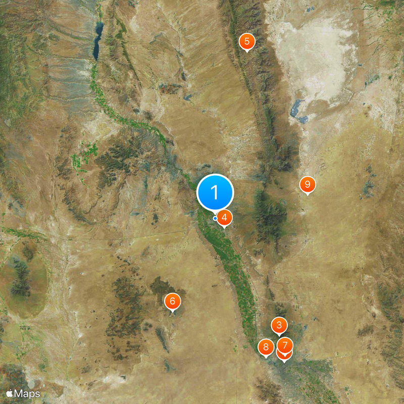 Doña Ana County Map