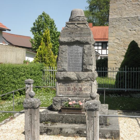 War memorial Geunitz