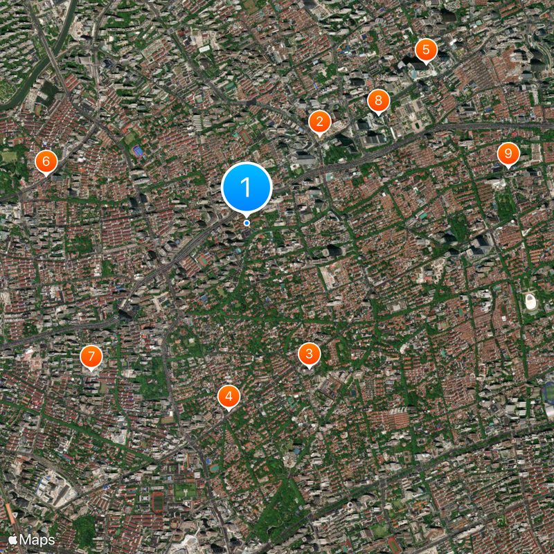 Shanghai Theatre Academy Map