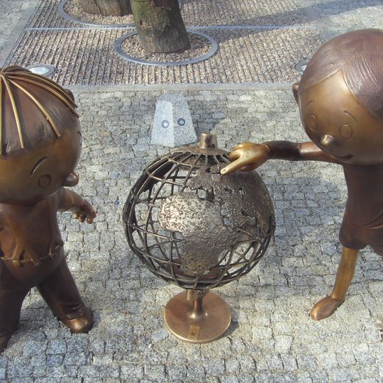Bolek and Lolek Monument in Bielsko-Biała