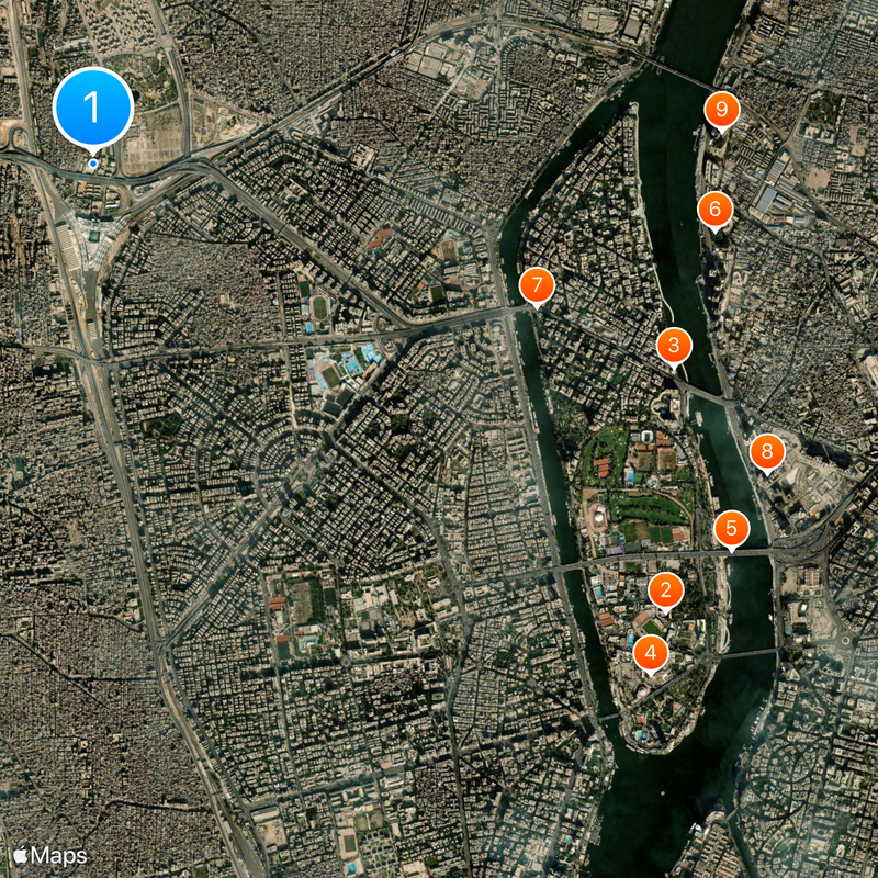 Institute of Aviation Engineering and Technology Map