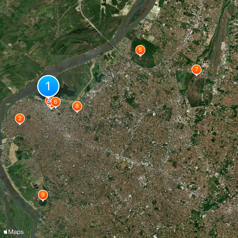 Palacio de López Karte