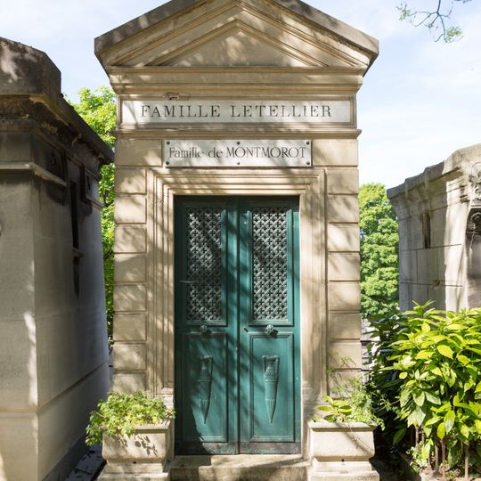 Grave of Letellier-Montmorot