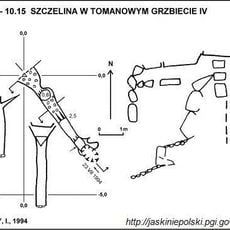 Szczelina w Tomanowym Grzbiecie IV