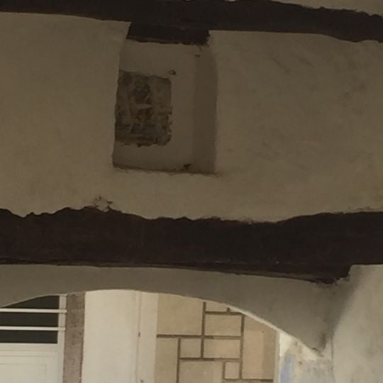 Retablo cerámico de San Cristóbal, calle Puerta Benacacira