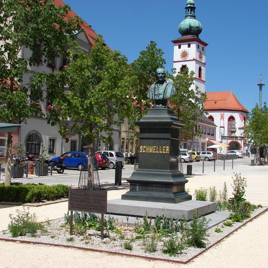 Denkmal des Germanisten und bayerischen Sprachforschers Johann Andreas Schmeller