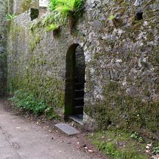 Walls, Bridges And Steps Of Lane Raised Over Drive To West Of Lower Lodge