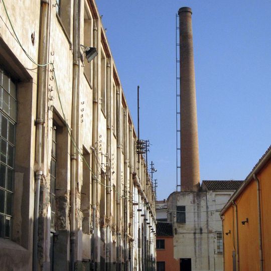 Elements interiors de l'antiga Fàbrica Roca Umbert