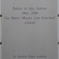 Commemorative plaque