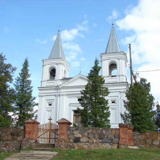 Saints Simon and Jude church in Dricāni
