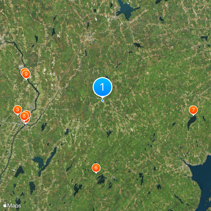 Unity Environmental University Mapa