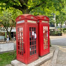Pair Of K2 Telephone Kiosks