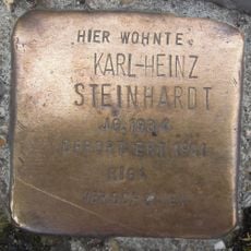 Stolperstein dedicated to Karl-Heinz Steinhardt
