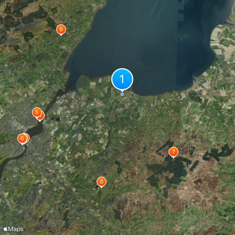 City of Derry Airport Map