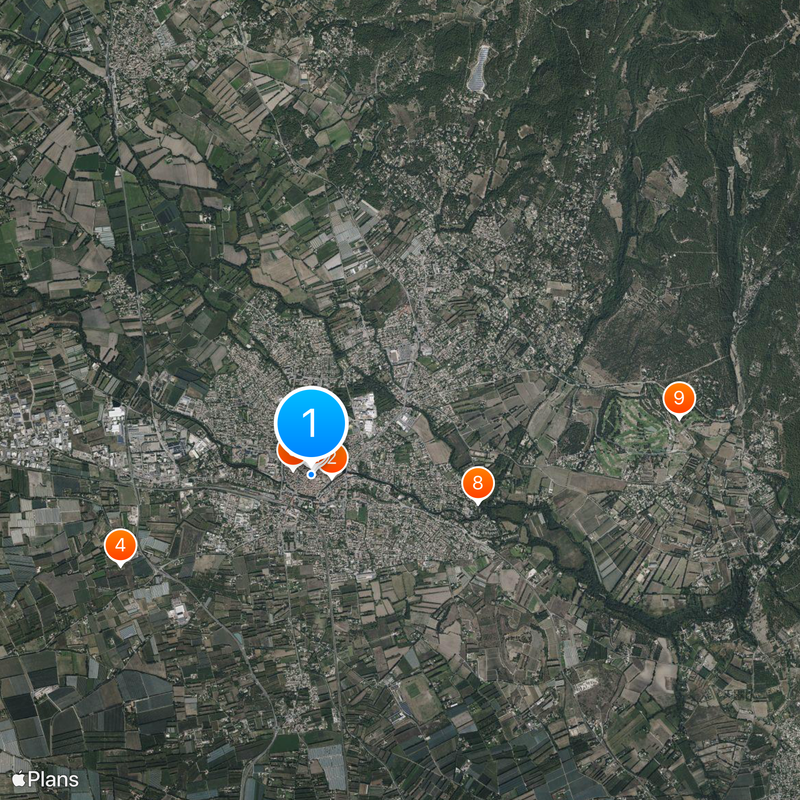 L'Isle-sur-la-Sorgue Carte