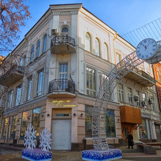 Building of revenue house of Ya. I. Kayalova