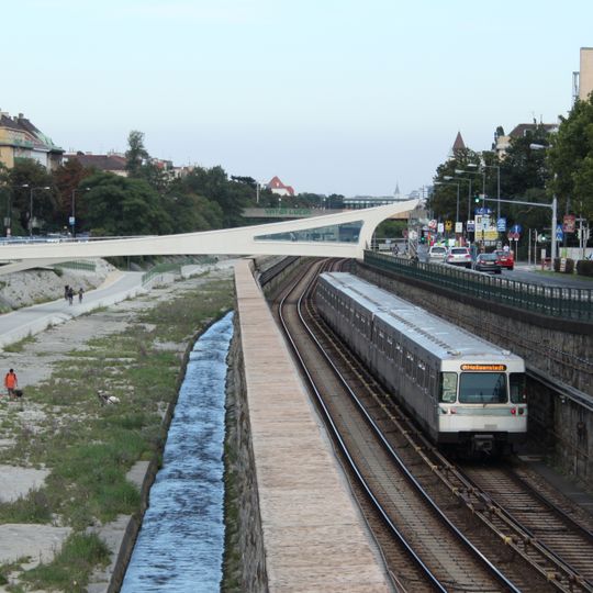 Ehem. Stadtbahn - Teilbereich der heutigen U4 in der KG Penzing