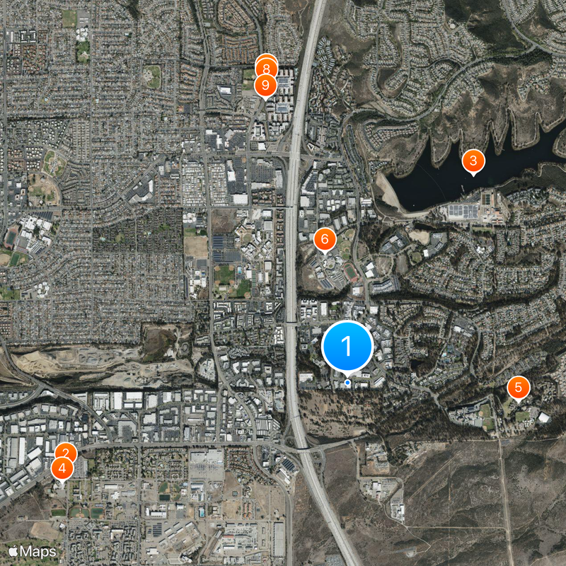 Ballast Point Brewing Company Map