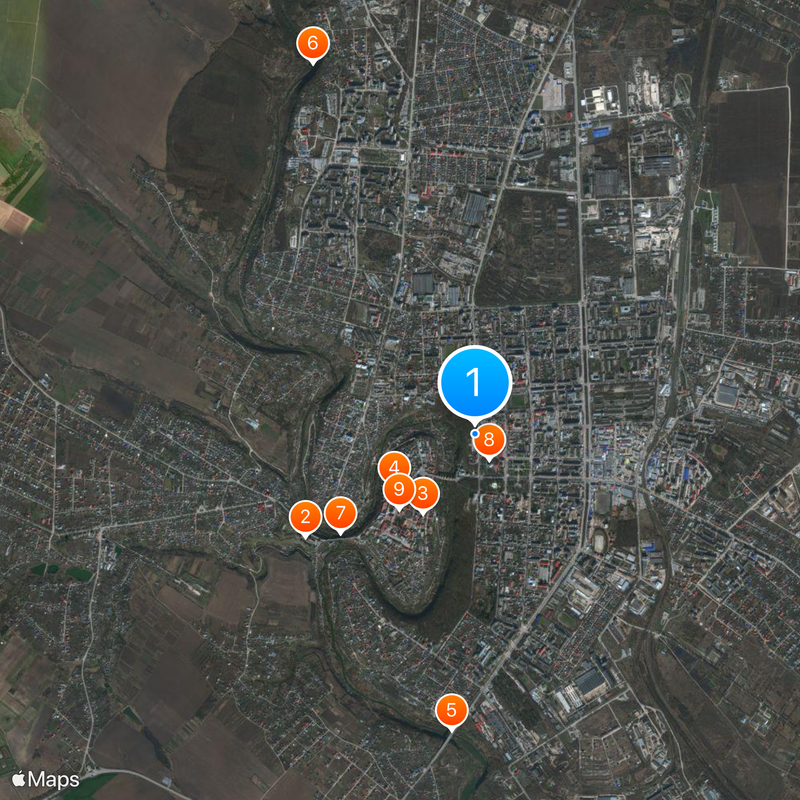 Kamieniec Podolski Mapa