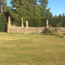 Eynsham Hall, Wall Enclosing Part Of Forecourt Approximately 60 Metres North North East Of Porch