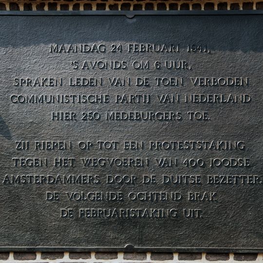 Plaquette februaristaking