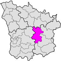 canton of Châtillon-en-Bazois