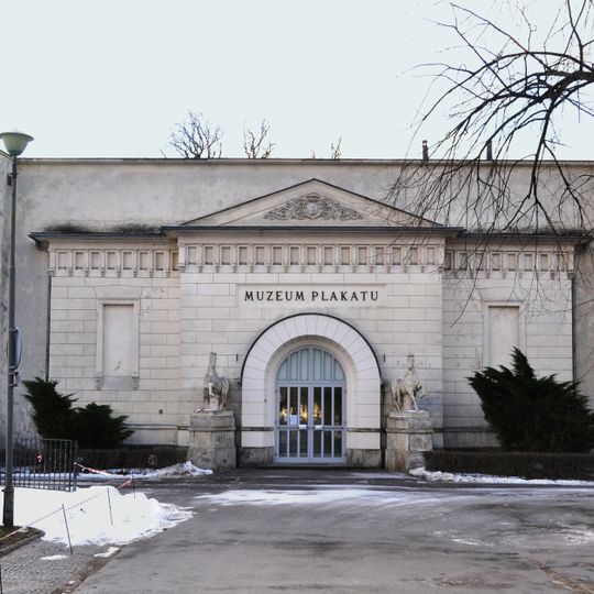 Facade of former riding arena of the Wilanów Palace