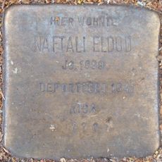 Stolperstein dedicated to Naftali Eldod