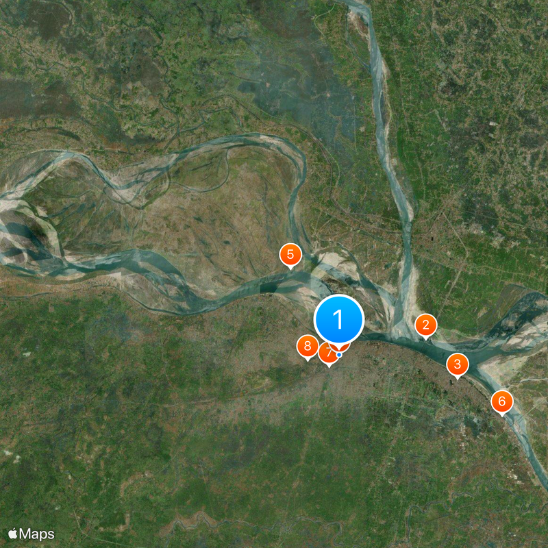 Pataliputra Map