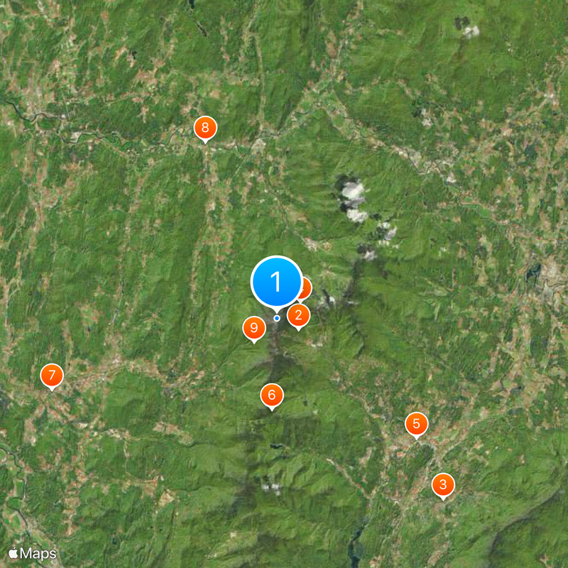 Mont Mansfield Carte