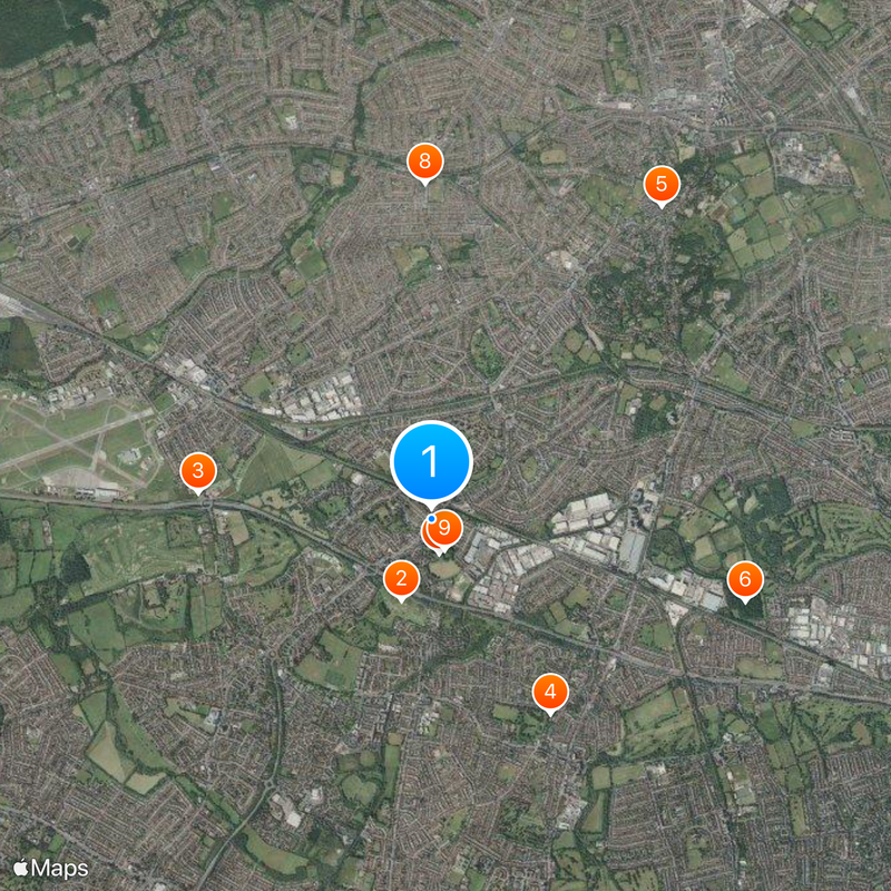 Northolt Map