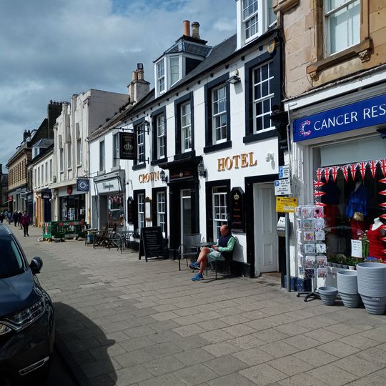 Crown Hotel, 54 High Street, Peebles